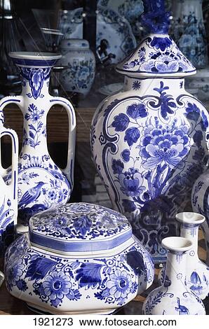 Stock Image - Delft Pottery Delft. Fotosearch