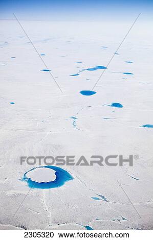 Denmark, Aerial view of icecap; Greenland View Large Photo Image Stock Image - Denmark, Aerial view of icecap; Greenland. Fotosearch