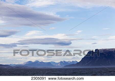 Denmark, Coastal scenery on west coast; Greenland View Large Photo Image Stock Image - Denmark, Coastal scenery on west coast; Greenland. Fotosearch