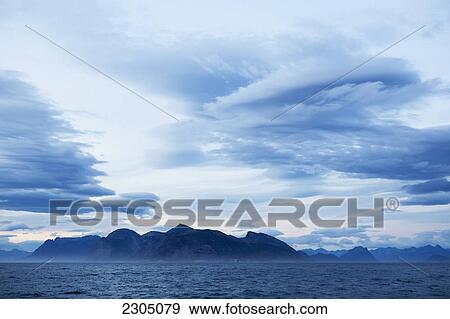 Stock Photo - Denmark, Coastal scenery on west coast; Greenland. Fotosearch