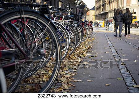 Denmark, Copenhagen, Part of Bicycles; Tivoli View Large Photo Image Stock Image - Denmark, Copenhagen, Part of Bicycles; Tivoli. Fotosearch