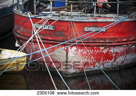 Denmark, Greenland, Fishing boat in harbour; Qaqortoq (Julianehab) View Large Photo Image Stock Photo - Denmark, Greenland, Fishing boat in harbour; Qaqortoq (Julianehab). Fotosearch