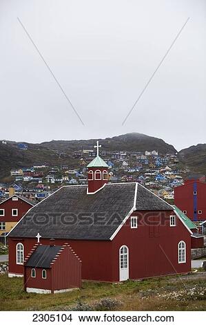 Picture - Denmark, Greenland, Rural scenery; Qaqortoq (Julianehab). Fotosearch