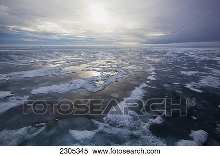 Stock Photography - Denmark, Ice on west coast; Greenland. Fotosearch