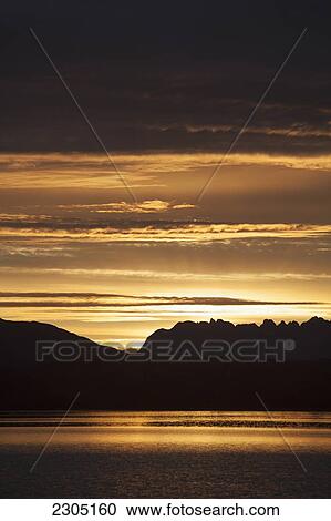 Stock Image - Denmark, West coast scenery; Greenland. Fotosearch