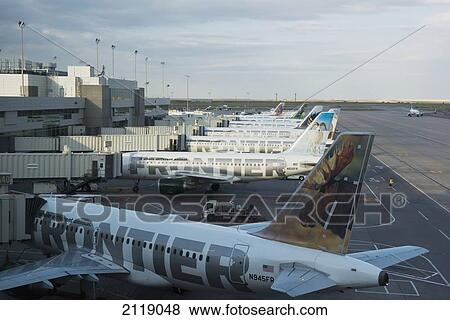 Stock Photo - Denver International Airport; Colorado. USA. Fotosearch
