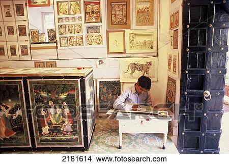 Picture - Deogarh Palace Hotel Rajasthan India. Fotosearch