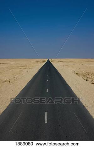 Desert Road. View Large Photo Image Stock Image - Desert Road.. Fotosearch