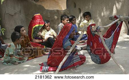 Desert Village Near Jodhpur Rajasthan India View Large Photo Image Stock Image - Desert Village Near Jodhpur Rajasthan India. Fotosearch