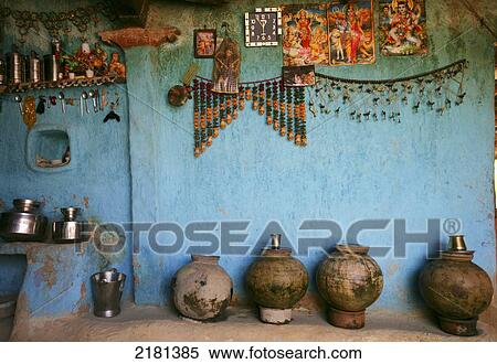 Stock Photography - Desert Village Near Jodhpur Rajasthan India. Fotosearch