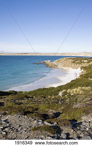 Stock Photo - Deserted Beach. Fotosearch