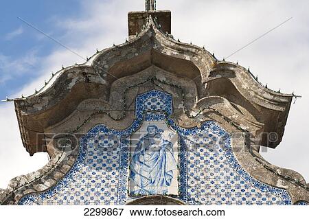 Detail made of tiles in a small church in Ponte de Lima, Portugal View Large Photo Image Stock Photo - Detail made of tiles in a small church in Ponte de Lima, Portugal. Fotosearch