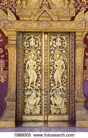 Detail Of Buddhist Temple. View Large Photo Image Stock Photography - Detail Of Buddhist Temple.. Fotosearch