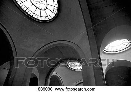 Detail Of Building Interior With Windows And Arches; The Louvre, Paris, France View Large Photo Image Stock Photo - Detail Of Building Interior With Windows And Arches; The Louvre, Paris, France. Fotosearch