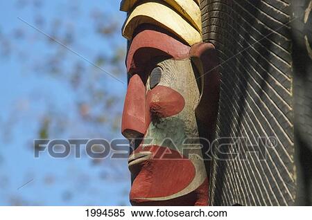 Detail Of Coast Salish House Posts Carved By Susan Point Outside The Museum Of Anthropology At The University Of British Columbia, Vancouver, British Columbia, Canada View Large Photo Image Stock Photography - Detail Of Coast Salish House Posts Carved By Susan Point Outside The Museum Of Anthropology At The University Of British Columbia, Vancouver, British Columbia, Canada. Fotosearch