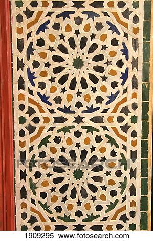 Detail Of Mosaic Tiles, Marrakesh, Morocco View Large Photo Image Stock Photography - Detail Of Mosaic Tiles, Marrakesh, Morocco. Fotosearch