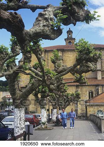 Stock Image - Detail Of Old Town, Euskadi. Fotosearch