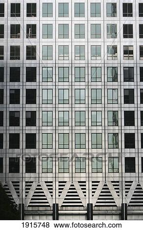 Stock Photo - Detail Of One Canada Square. Fotosearch