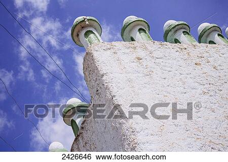Stock Photograph - Details of a mosque in the Holy city of Harar in Easten Ethiopia; Harar, Ethiopia. Fotosearch