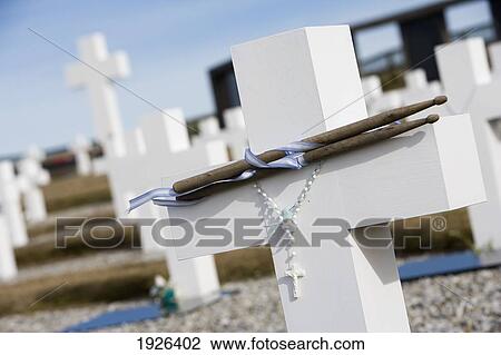 Stock Image - Details Of Argentine Cemetary. Fotosearch