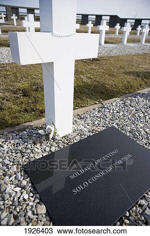 Stock Image - Details Of Argentine Cemetary. Fotosearch