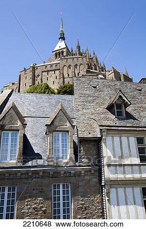 Details of Mont Saint Michel, Normandy, France View Large Photo Image Stock Photo - Details of Mont Saint Michel, Normandy, France. Fotosearch