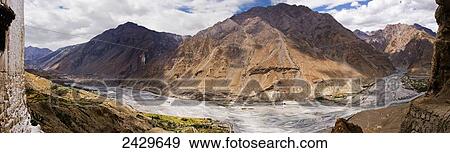 Stock Photo - Dhankar Gompa, Himalayas; Lahaul and Spiti, India. Fotosearch