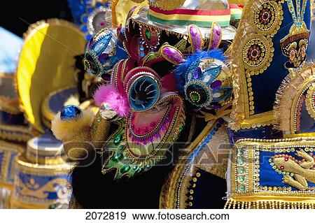 Diablada Dancer Wearing An Elaborate Devil Mask And Costume In The Procession Of The Carnaval De Oruro, Oruro, Bolivia View Large Photo Image Stock Photo - Diablada Dancer Wearing An Elaborate Devil Mask And Costume In The Procession Of The Carnaval De Oruro, Oruro, Bolivia. Fotosearch