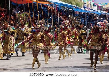 Diablada Dancers Wearing Elaborate Devil Masks And Costumes In The Procession Of The Carnaval De Oruro, Oruro, Bolivia View Large Photo Image Stock Image - Diablada Dancers Wearing Elaborate Devil Masks And Costumes In The Procession Of The Carnaval De Oruro, Oruro, Bolivia. Fotosearch