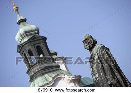 Dietzenhofers Church Of St Nicholas In The Old Town, Close Up View Large Photo Image Stock Image - Dietzenhofers Church Of St Nicholas In The Old Town, Close Up. Fotosearch