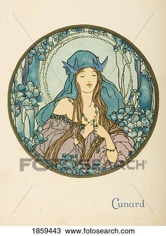 Stock Image - Dinner Menu. Cunard Line. R. M. S. Caronia, Monday, December 18, 1928.. Fotosearch