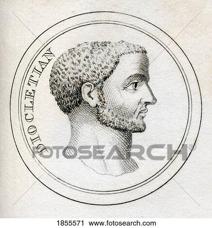 Diocletian Gaius Aurelius Valerius Diocletianus Born Diocles 244 –311 Ad Roman Emperor From The Book Crabbs Historical Dictionary Published 1825 View Large Photo Image Stock Image - Diocletian Gaius Aurelius Valerius Diocletianus Born Diocles 244 –311 Ad Roman Emperor From The Book Crabbs Historical Dictionary Published 1825. Fotosearch