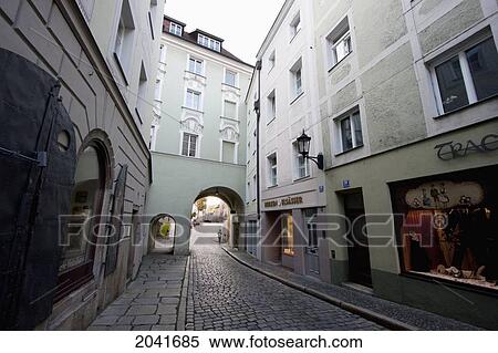 Diozoesenbogen Gate, Passau, Bavaria, Germany View Large Photo Image Stock Photography - Diozoesenbogen Gate, Passau, Bavaria, Germany. Fotosearch