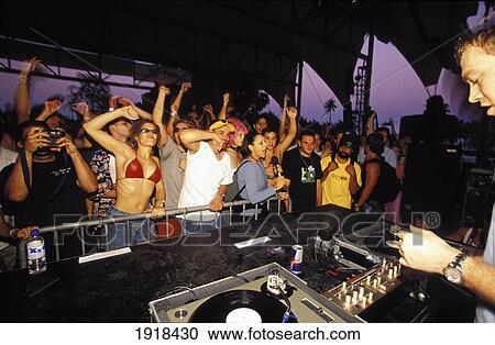Dj Playing For Crowd At Winter Music Conference, Ultrafest; Miami, Florida, Usa View Large Photo Image Stock Image - Dj Playing For Crowd At Winter Music Conference, Ultrafest; Miami, Florida, Usa. Fotosearch