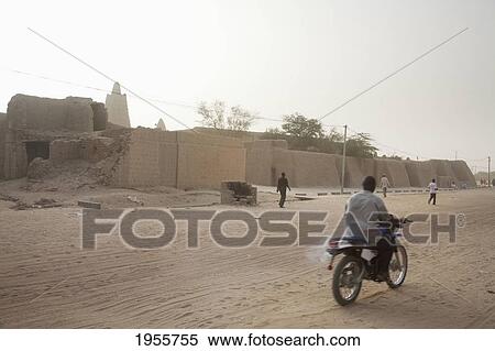 Stock Photography - Djingareyber Mosque, Timbuktu, Mali. Fotosearch