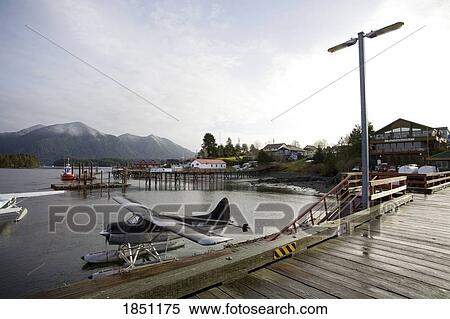 Docks With Waterplanes; Tofino, British Columbia, Canada View Large Photo Image Stock Photography - Docks With Waterplanes; Tofino, British Columbia, Canada. Fotosearch