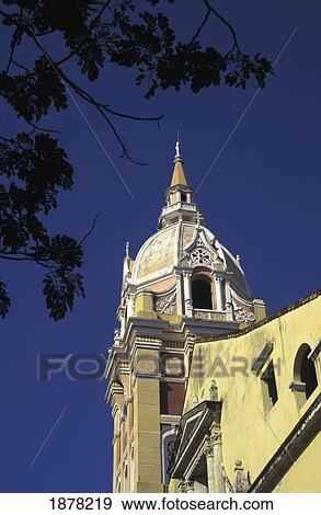 Stock Photo - Dome Of Cathedral, Low Angle View. Fotosearch