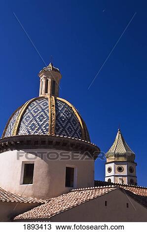 Stock Image - Dome Of San Gennaro Church. Fotosearch