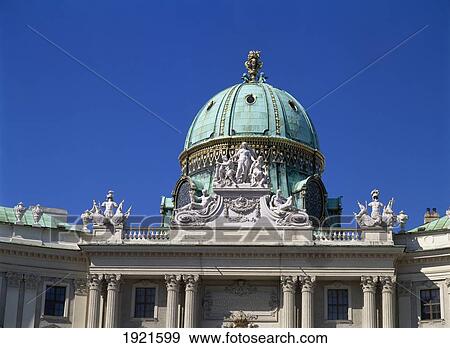 Dome Of The Michaelertract View Large Photo Image Stock Photo - Dome Of The Michaelertract. Fotosearch