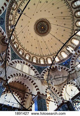 Stock Photo - Domed Roof Of Rustem Pasa Mosque. Fotosearch
