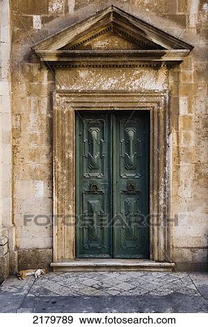 Door Into Cathederal Dubrovnik, Croatia View Large Photo Image Stock Photo - Door Into Cathederal Dubrovnik, Croatia. Fotosearch