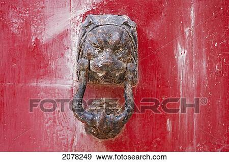 Door Knocker, Mdina, Malta View Large Photo Image Stock Photo - Door Knocker, Mdina, Malta. Fotosearch