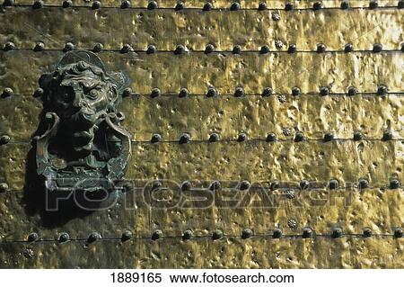 Door Knocker Of The Mezqiuta, Close-Up View Large Photo Image Stock Photography - Door Knocker Of The Mezqiuta, Close-Up. Fotosearch