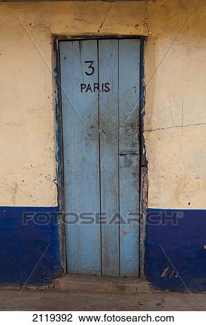 Door of room in cheap hotel; Kenya View Large Photo Image Stock Image - Door of room in cheap hotel; Kenya. Fotosearch