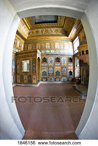 Stock Photograph - Doorway In Interior Of Turkish Palace; Topkapi Palace, Istanbul, Turkey. Fotosearch