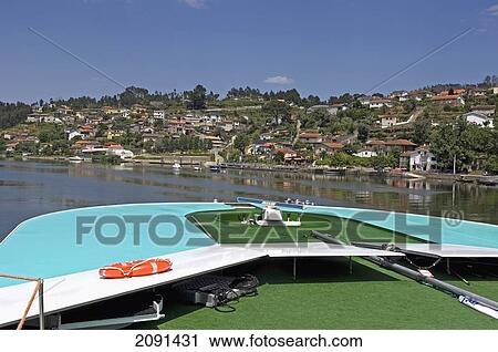 Stock Image - Douro Valley River Cruise, Portugal.. Fotosearch
