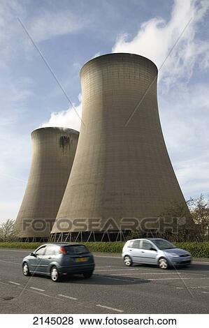 Stock Photo - Drax Power Station, near Selby, North Yorkshire; Yorkshire, England. Fotosearch