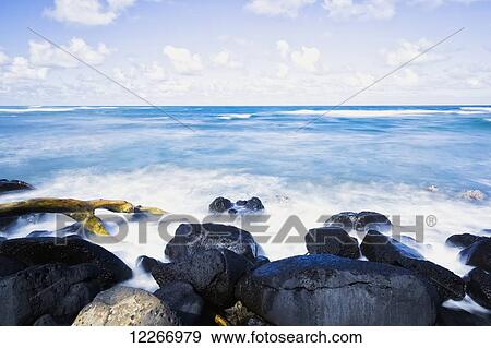 Driftwood and rocks; Wailua, Kauai, Hawaii, United States of America View Large Photo Image Stock Photo - Driftwood and rocks; Wailua, Kauai, Hawaii, United States of America. Fotosearch