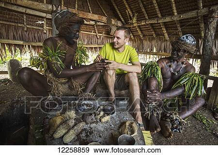 Drinking Kava; Tanna Island, Vanuatu View Large Photo Image Stock Photo - Drinking Kava; Tanna Island, Vanuatu. Fotosearch