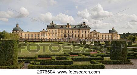 Picture - Drottningholm Palace; Stockholm Sweden. Fotosearch